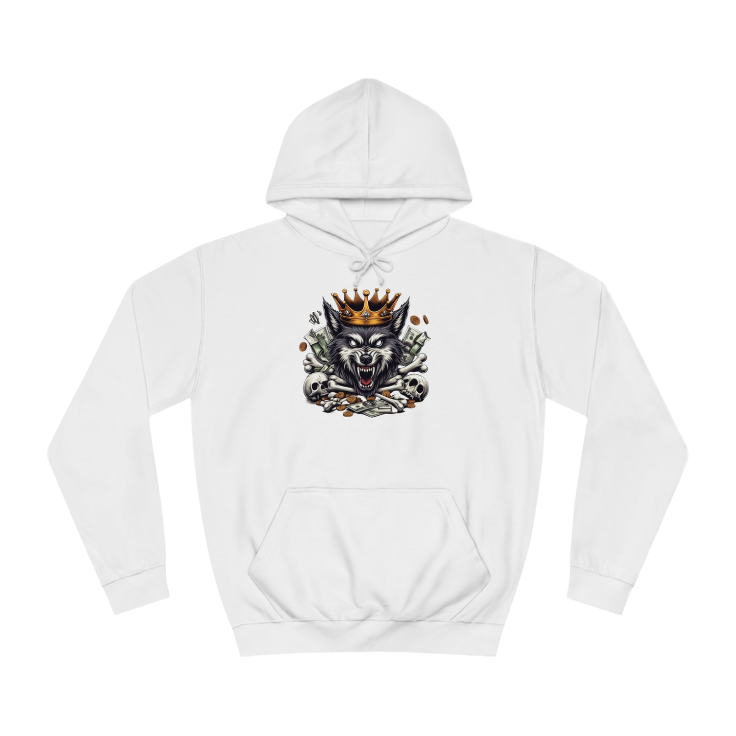 Unisex College Hoodie ROCAVELI WOLF EDITION