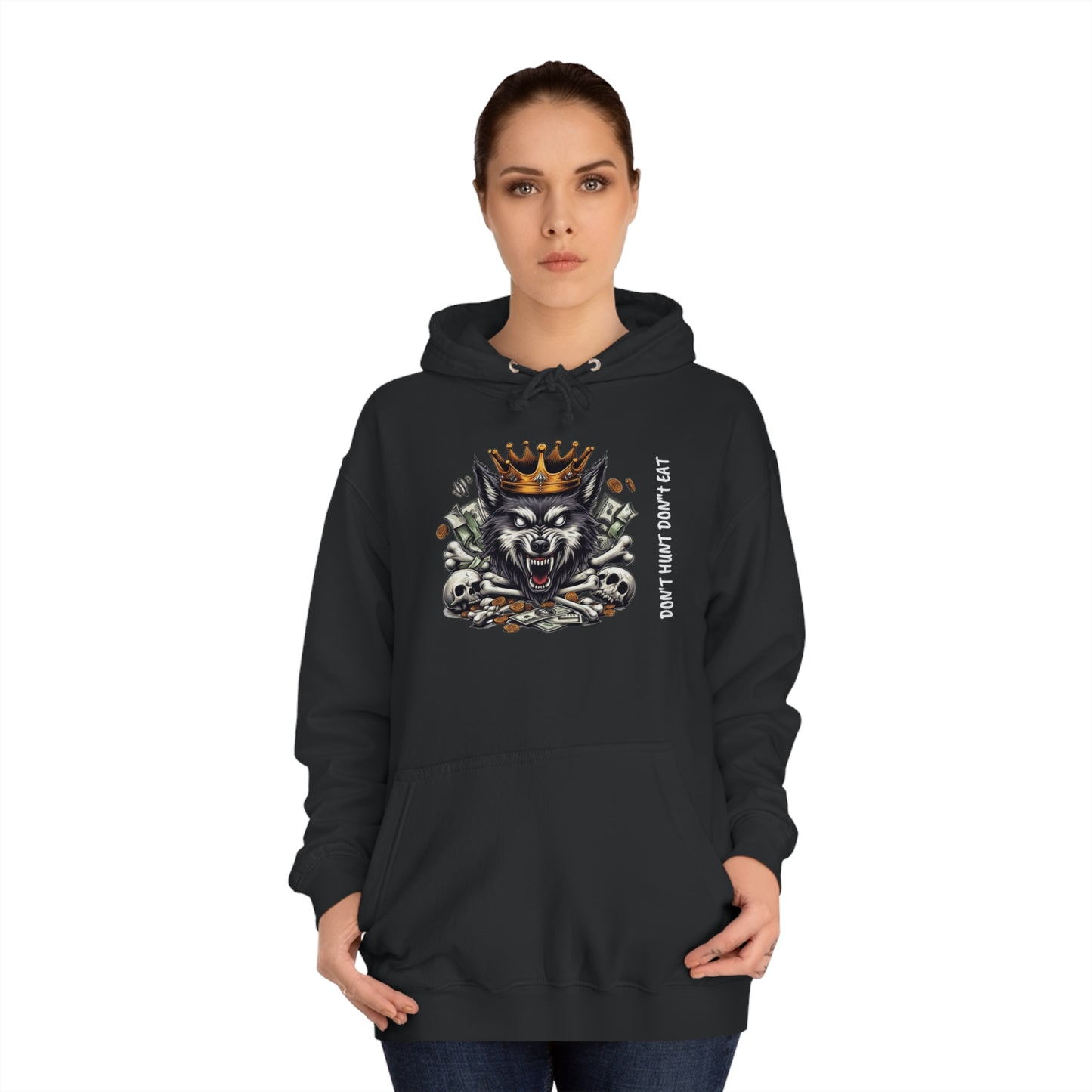 Unisex College Hoodie ROCAVELI WOLF EDITION